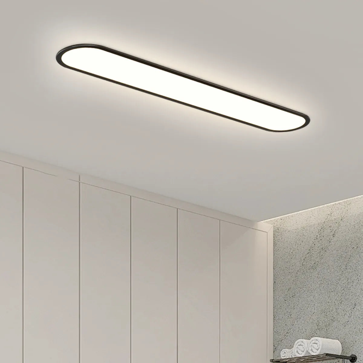 Minimalist LED Flush Mount Ceiling Light